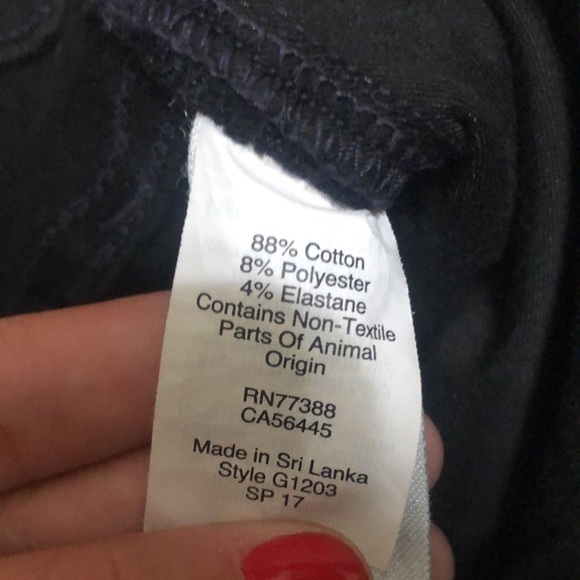 Madewell 9" Skinny Skinny High Riser Jeans Black Frost 26 Tall - Picture 14 of 14